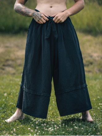 Trollfelsen_Mittelalter_Gewandung_Samurai_Ronin_Japan_Hose_Kenshin_Schwarz