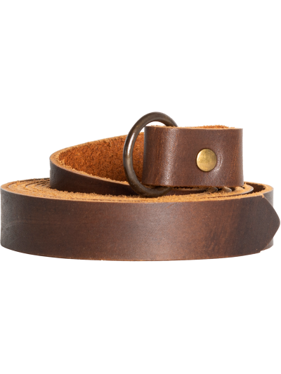 Trollfelsen_Gewandung_Gürtel_Schmaler_Ringgürtel_Kaffeebraun2