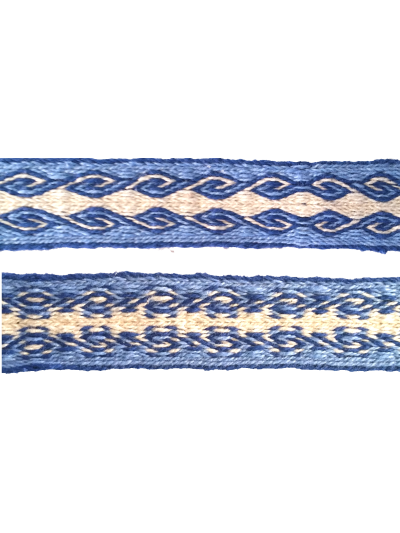Blau/Weiß
